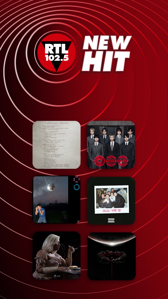 New Hit di RTL 102.5: le novità musicali in rotazione da questa settimana sulla prima radio d’Italia