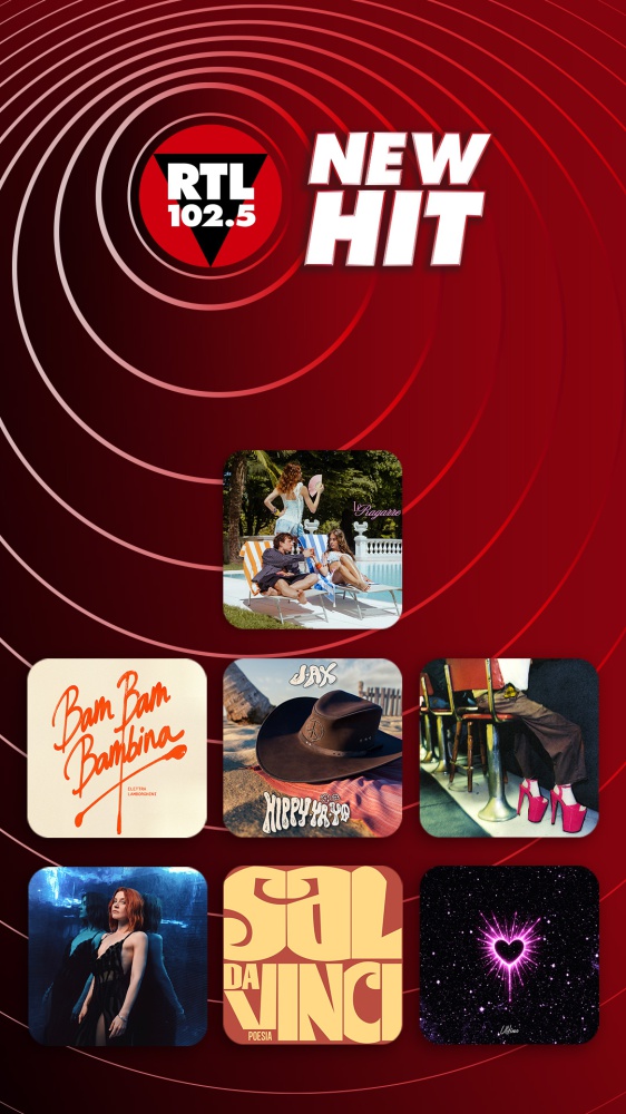 New Hit di RTL 102.5: tutte le novità musicali in rotazione radiofonica a partire da questa settimana