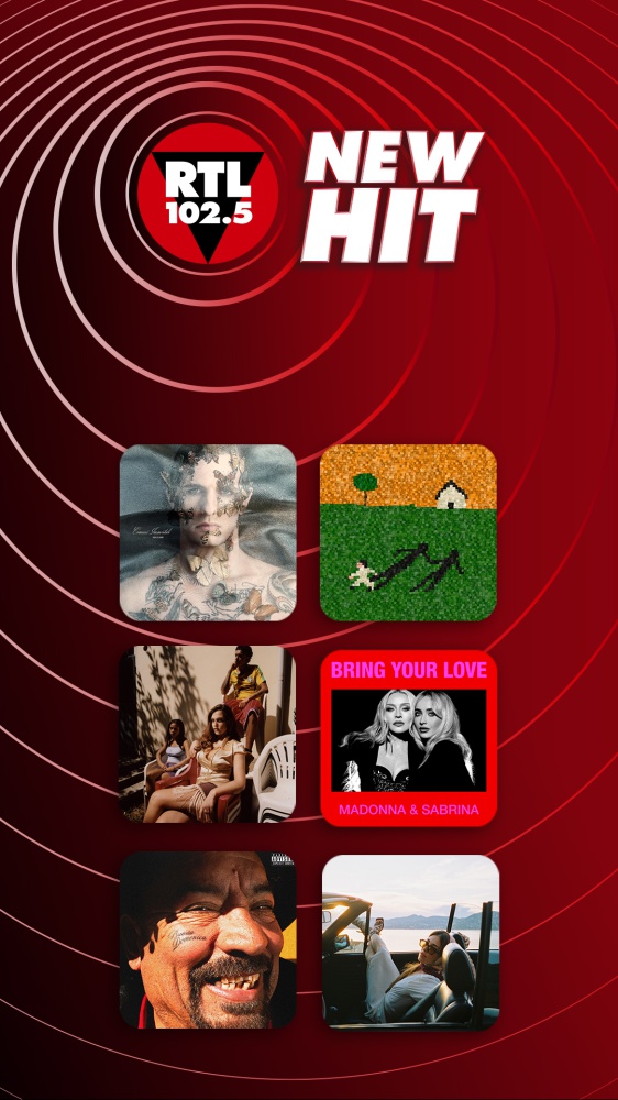 New Hit: ecco tutti i nuovi successi in rotazione da questa settimana su RTL 102.5