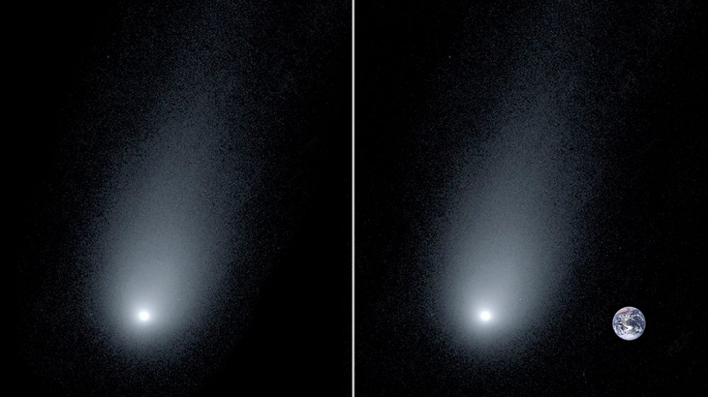 Nuova cometa aliena, ha una coda lunga dodici volte la Terra