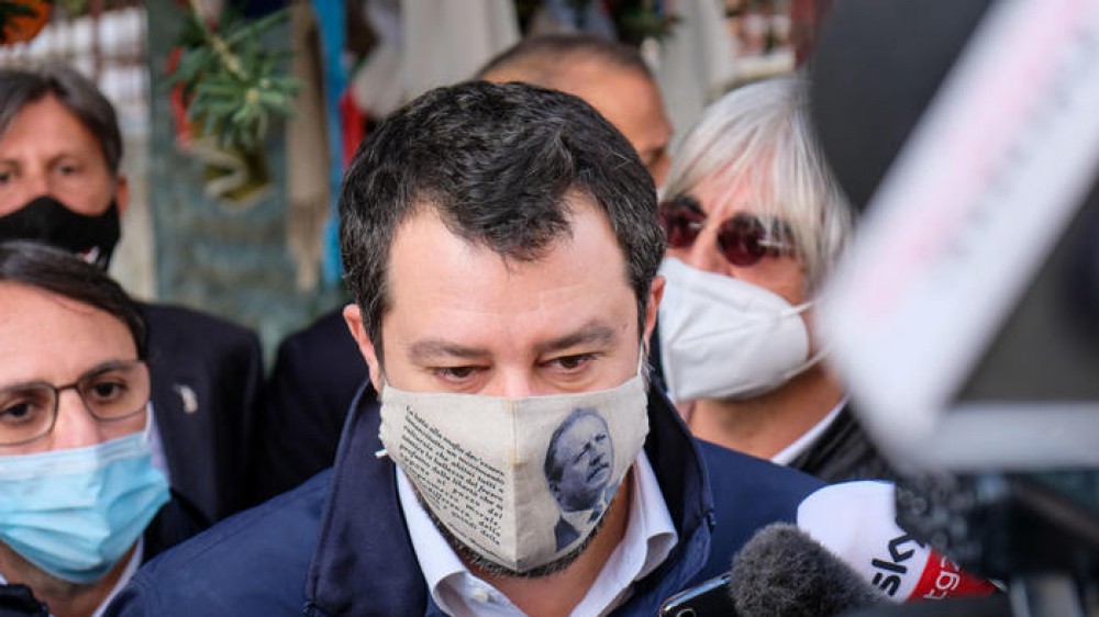 Palermo, udienza preliminare per il leader della Lega Matteo Salvini, è accusato di sequestro di persona
