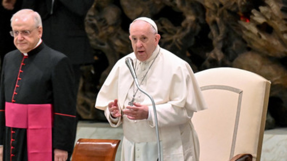 Papa Francesco torna a condannare la guerra in Ucraina:  chiediamo a Dio, pace, armi non sono mai la soluzione