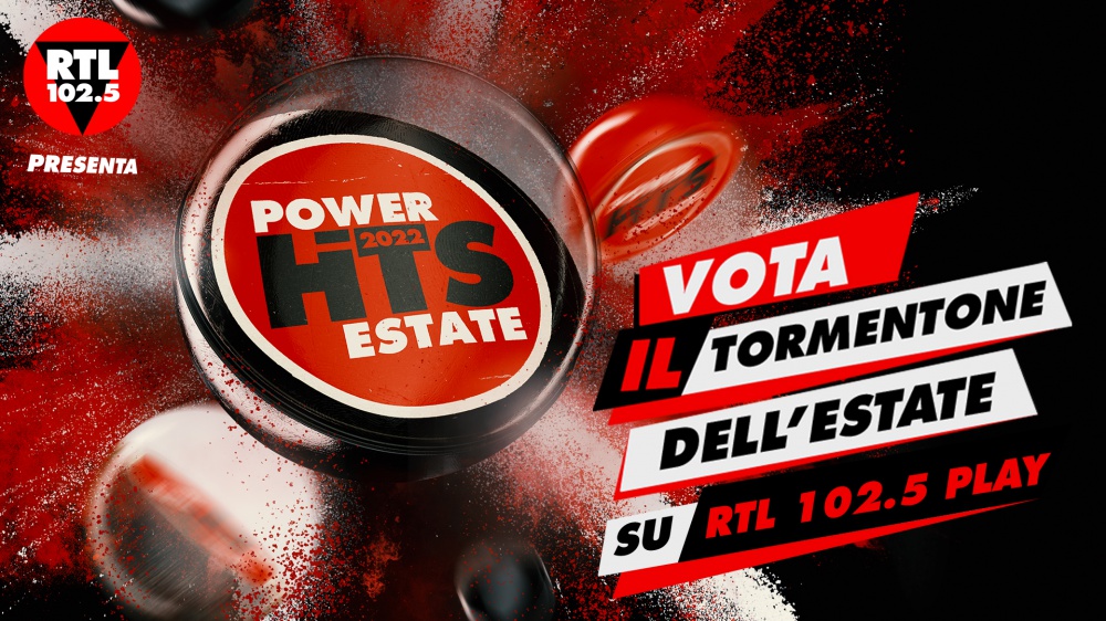 Power Hits Estate 2022: al via oggi la classifica su RTL 102.5 per decretare il tormentone estivo