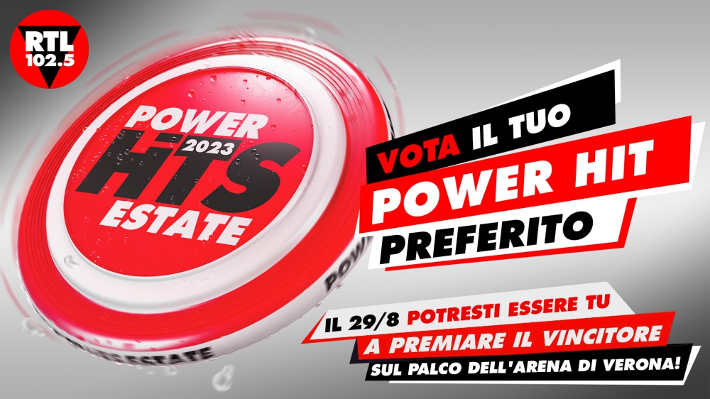 Power Hits Estate 2023: sarà un ascoltatore della prima radiovisione d'Italia a salire sul palco e a premiare il vincitore!