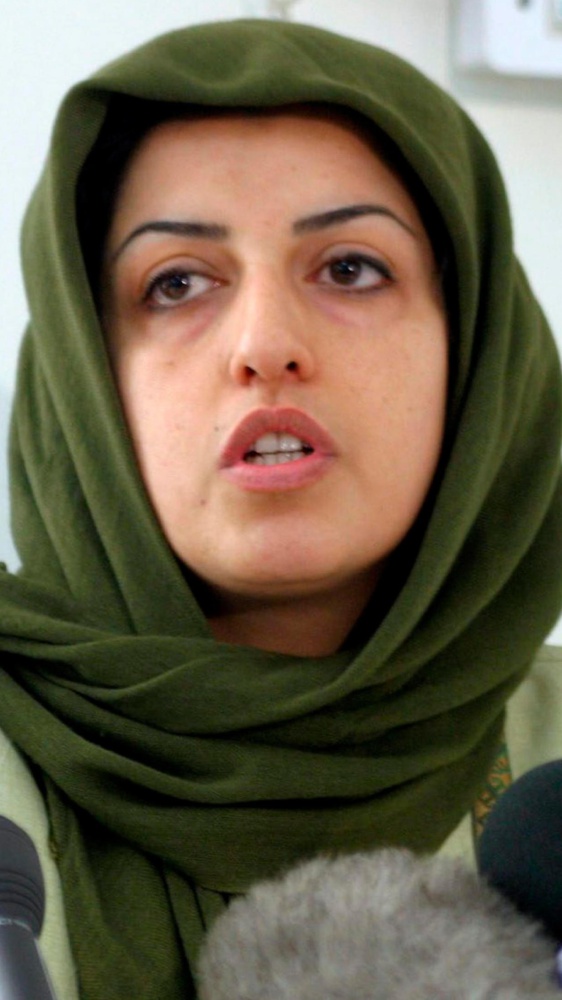 Preoccupano le condizioni di salute del premio Nobel per la Pace 2023 Narges Mohammadi