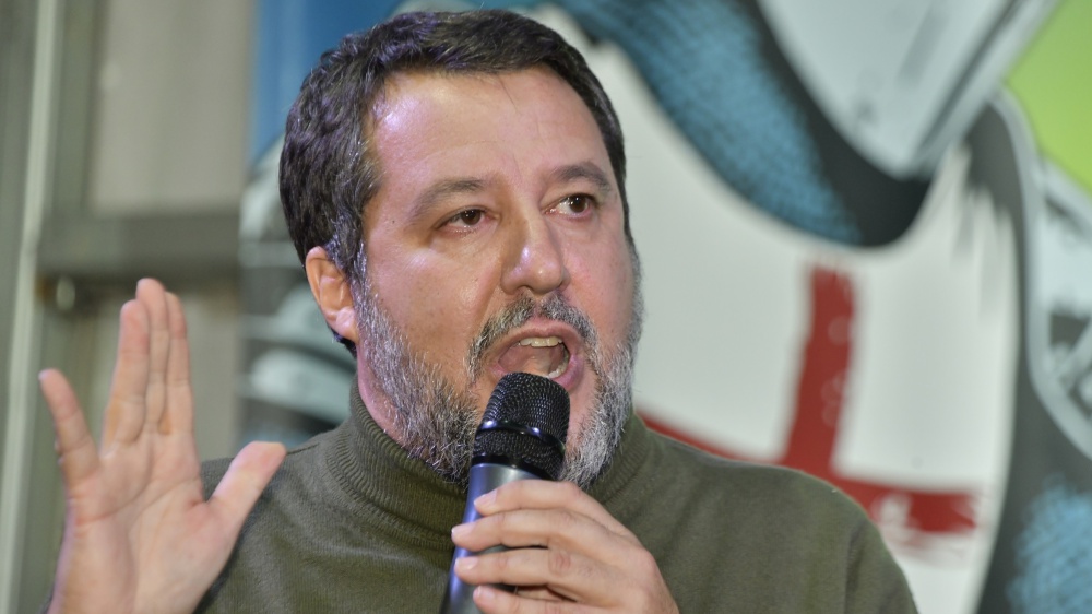 Processo Open Arms: oggi il giorno della difesa, Salvini, qui a testa alta, scorta alla pm minacciata sui social