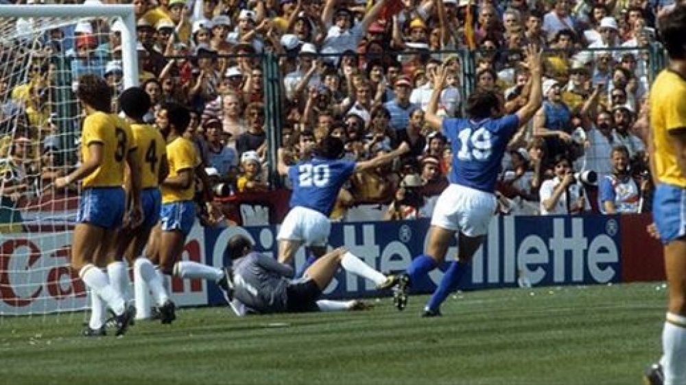 Quaranta anni fa una partita da romanzo: Italia-Brasile 3-2 con la tripletta di Paolo Rossi