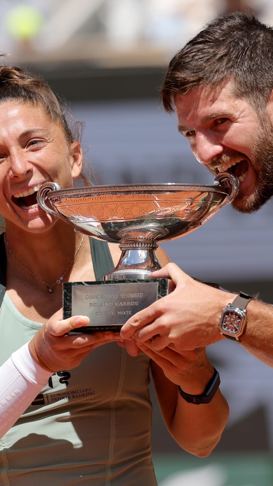 Roland Garros: Errani-Vavassori vincono il doppio misto