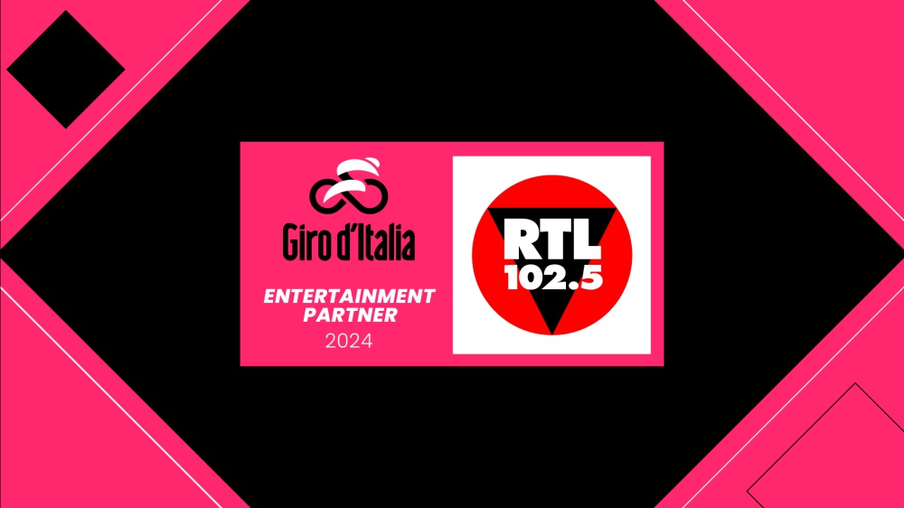 RTL 102.5 è Entertainment Partner del Giro d’Italia e porterà gli ascoltatori in un viaggio lungo ventuno tappe della manifestazione ciclistica più importante d’Italia