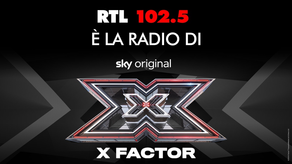 RTL 102.5 è la radio di X Factor 2024!