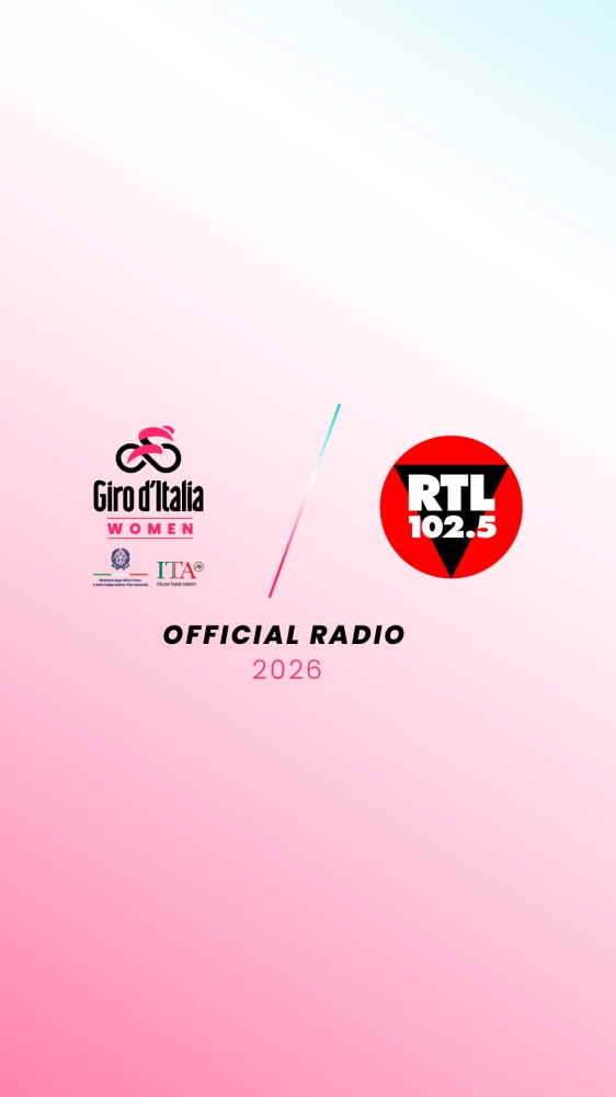 RTL 102.5 è la radio ufficiale del Giro d'Italia Women 2026