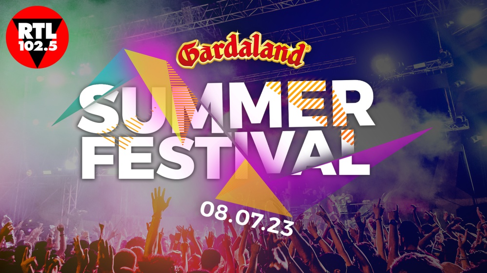 RTL 102.5 è la radio ufficiale di "Gardaland Summer Festival". Sabato 8 luglio, a partire dalle 22:30, al via lo spettacolo delle prima radiovisione d'Italia
