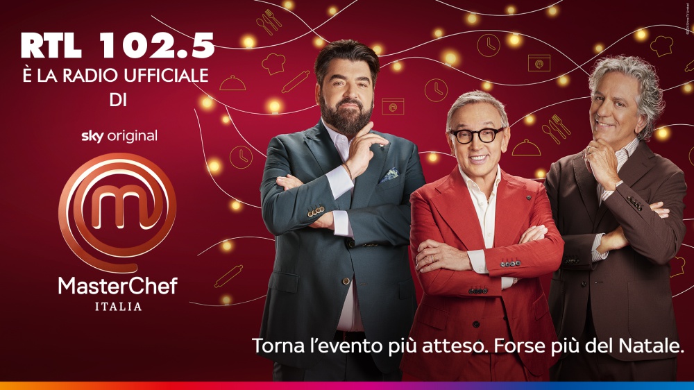 RTL 102.5 è la radio ufficiale di MasterChef Italia 2024