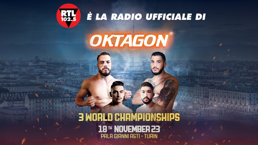 RTL 102.5 è la radio ufficiale di Oktagon