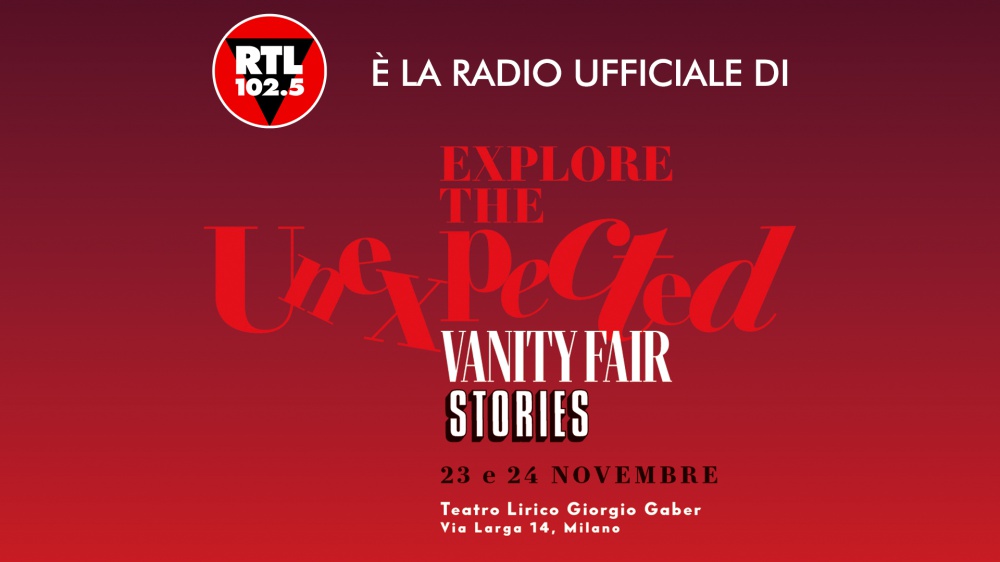 RTL 102.5 è la radio ufficiale di Vanity Stories 2024