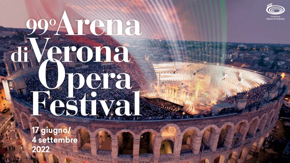 RTL 102.5 è media partner del 99° Arena Opera Festival. Fino al 4 settembre, cinque opere e tre serate-evento all'Arena di Verona