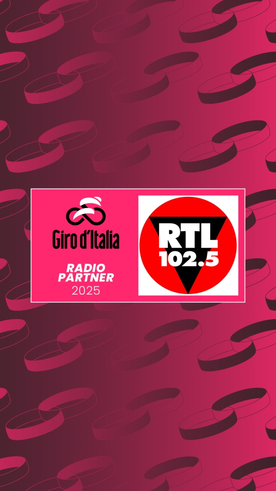 RTL 102.5 è radio partner del Giro d’Italia 2025