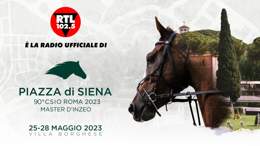 RTL 102.5 è radio ufficiale della 90ª edizione di "Piazza di Siena"