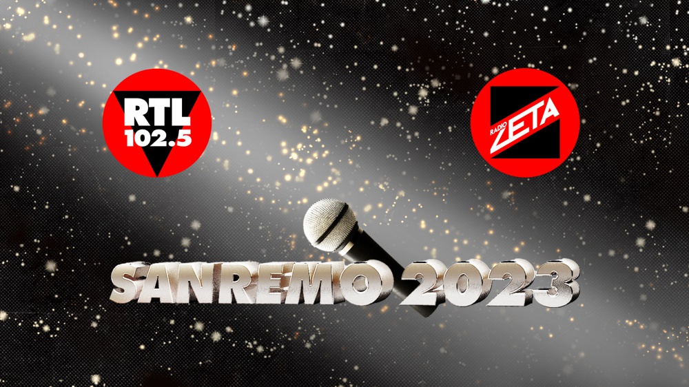RTL 102.5 e Radio Zeta arrivano a Sanremo, dal all'11 febbraio in diretta dalla città dei fiori per seguire da vicino la - RTL 102.5