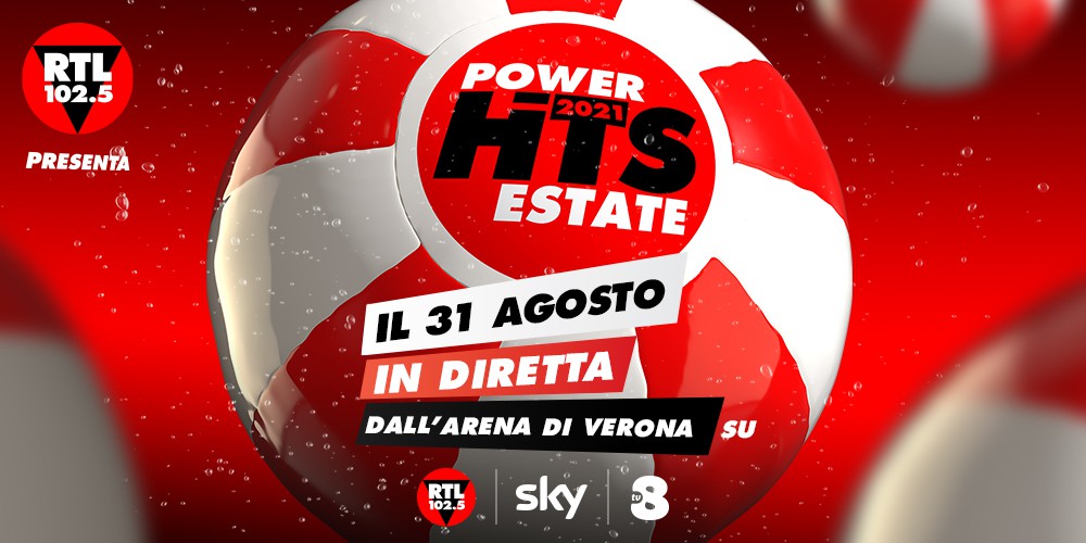 RTL 102.5 POWER HITS ESTATE 2021: un cast di artisti italiani ed