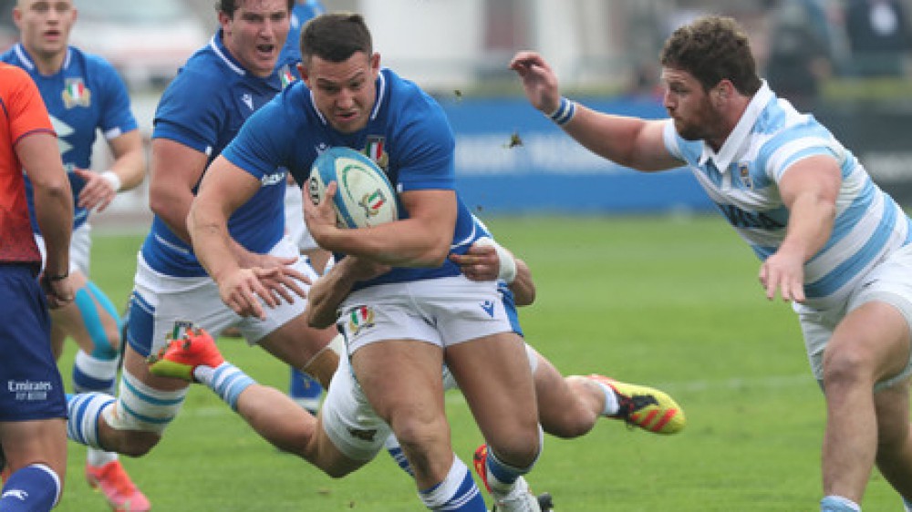Rugby, troppa Argentina per gli azzurri. L’Italia lotta ma si arrende: 37-16 a Monigo