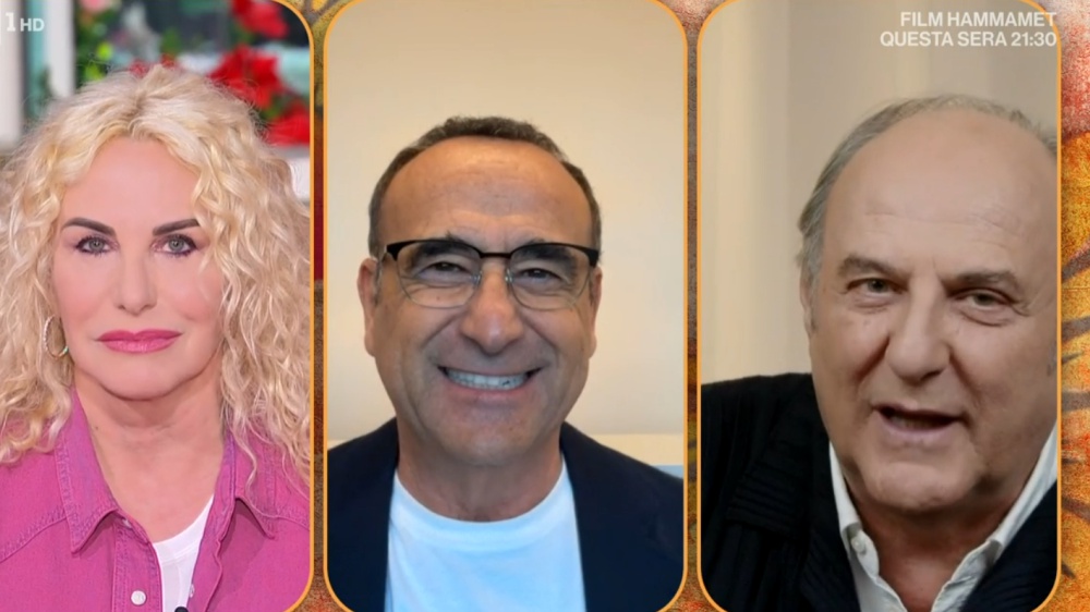 Sanremo 2025, Antonella Clerici e Gerry Scotti conduttori con Carlo Conti della prima serata