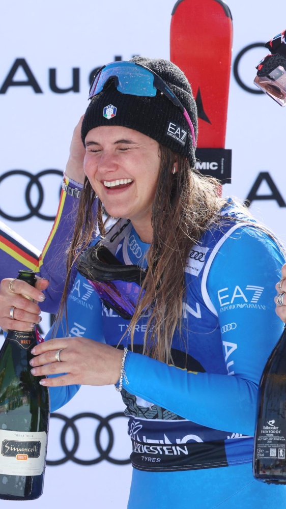Sci alpino: in cdm ecco un altra azzurra alla ribalta, Laura Pirovano vince la libera in Val di Fassa