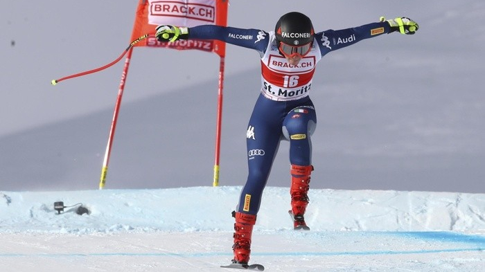 Sci, Sofia Goggia trionfa nel superG a Sankt Moritz