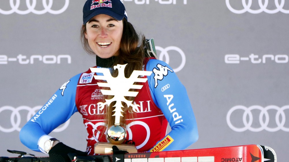 Sci, Sofia Goggia vince anche il superG in Val d'Isère, terzo posto per Elena Curtoni, quarta Federica Brignone