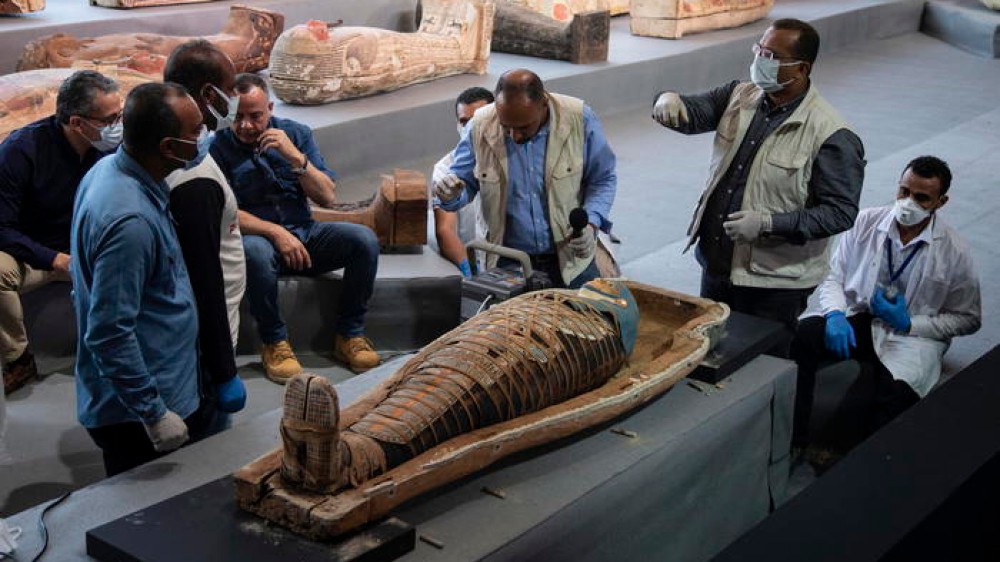 Scoperta eccezionale in Egitto, sono stati trovati 100 sarcofagi intatti risalenti a 2.500 anni fa