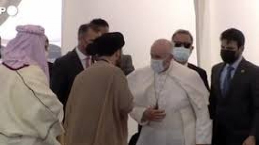 Seconda giornata del viaggio del Papa in Iraq; a Najaf ha incontrato il Grande Ayatollah Alì al Sistani
