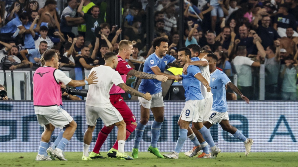Serie A, l'Inter cade sotto i colpi della Lazio, 3-1 all'Olimpico