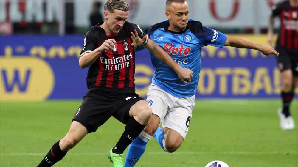 Serie A, il Napoli batte il Milan a san Siro, partenopei in testa con l'Atalanta; crisi nera per Inter e Juve