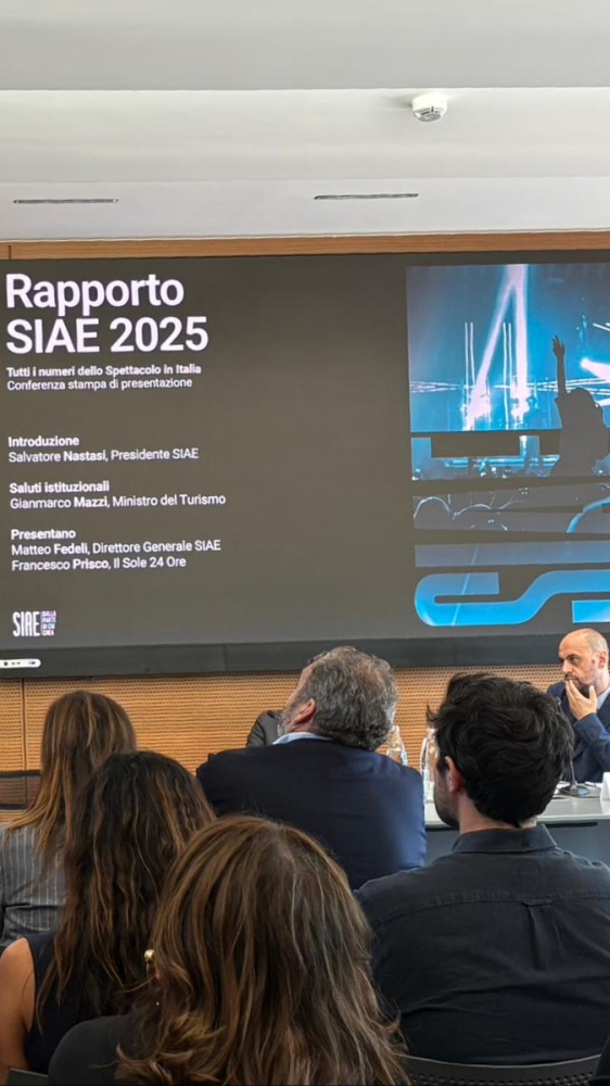 Rapporto SIAE, nel 2025 cresce la spesa per lo spettacolo. Musica live da record