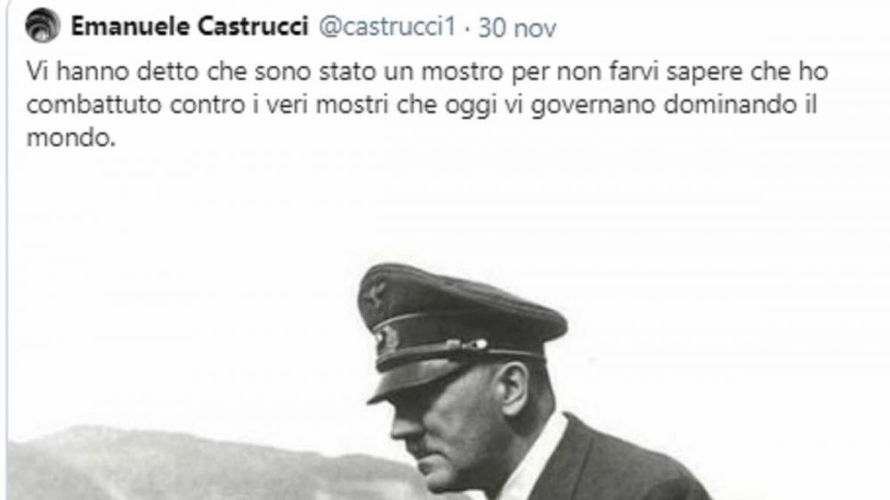 Siena, professore elogia Hitler su Twitter, rettore annuncia sanzioni