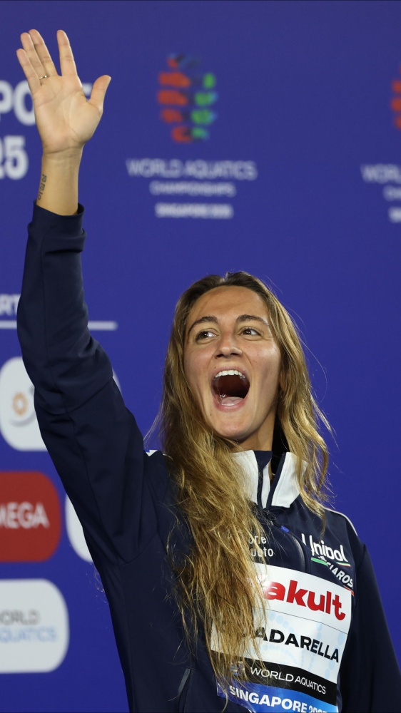 Singapore, mondiali di nuoto: Qualche rimpianto per l'Italia, record europeo di Quadarella. Pellacani bronzo nel trampolino 3 metri