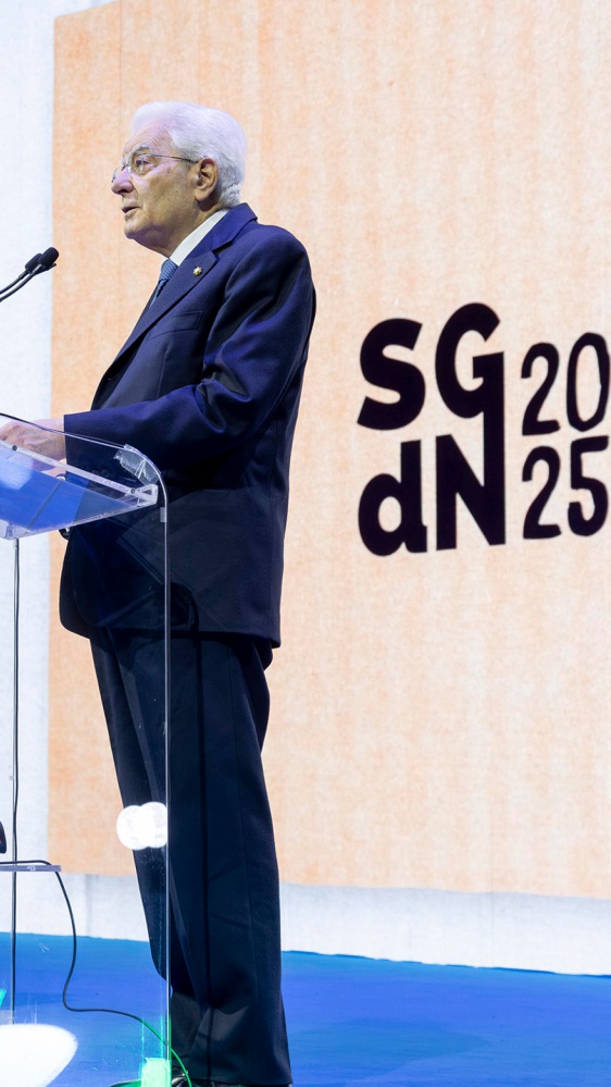 Stati generali della natalità aperti a Roma dal Presidente della Repubblica Sergio Mattarella