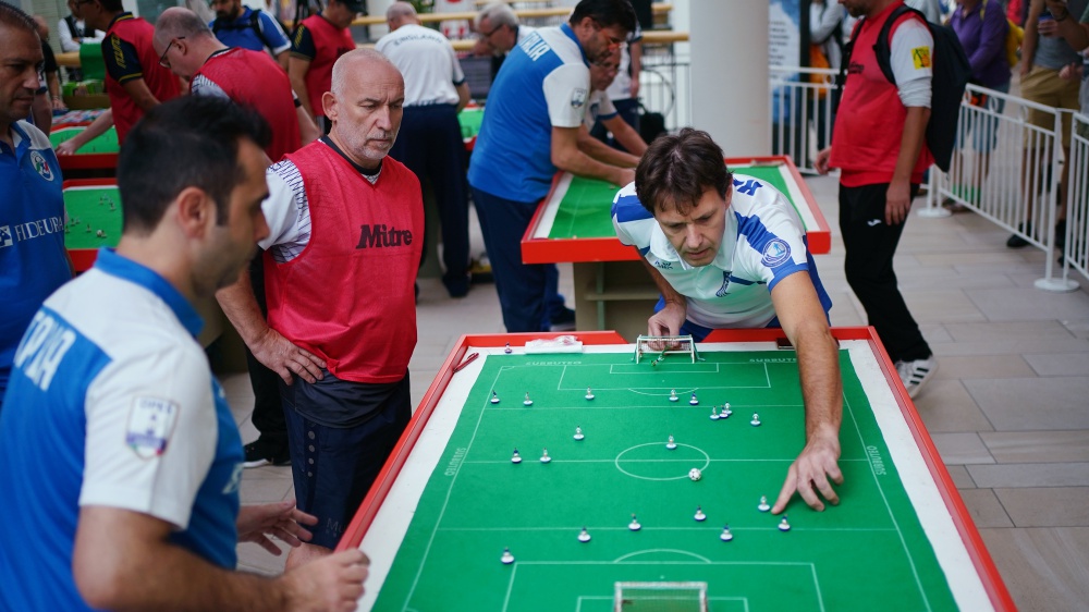 Subbuteo, la nazionale italiana si conferma campione del mondo