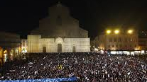 Tante le sardine in piazza, a Firenze 40.000, a Napoli 10.000