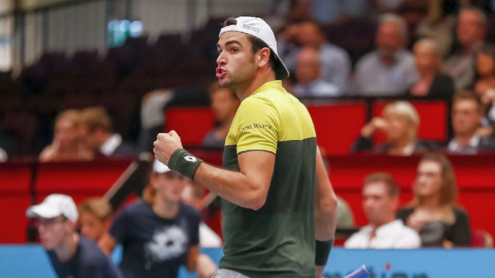 Tennis, Matteo Berrettini ai quarti di finale a Vienna