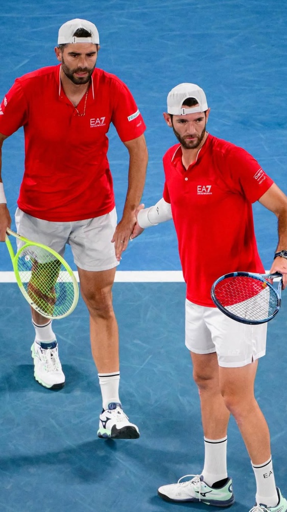 Tennis, sfuma in finale il sogno di Bolelli e Vavassori, vince l'Australian Open la coppia Heliovara-Patten