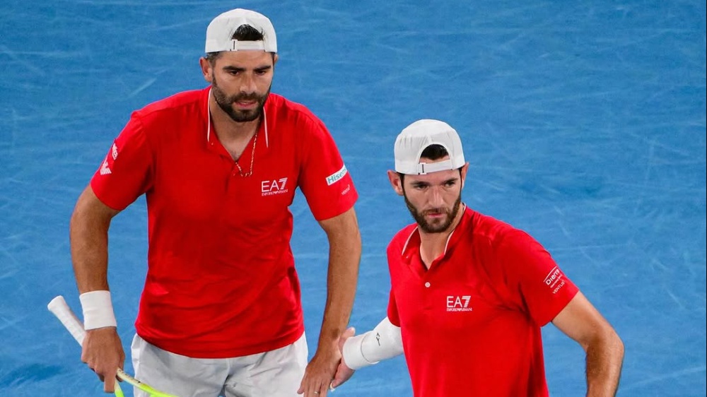 Tennis, sfuma in finale il sogno di Bolelli e Vavassori, vince l'Australian Open la coppia Heliovara-Patten