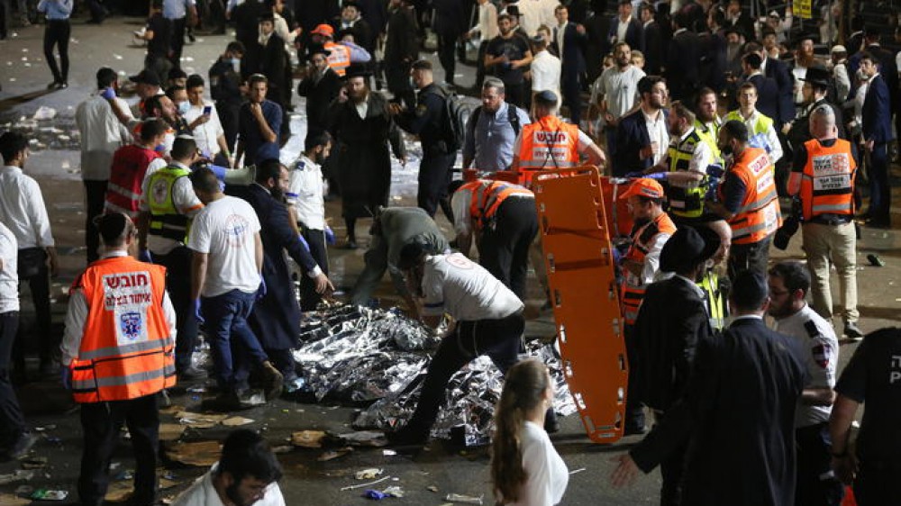 Tragedia durante una manifestazione religiosa in Israele, decine le persone morte calpestate dalla folla