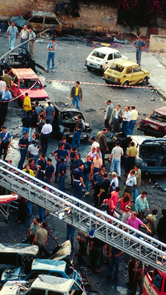 Trentaduesimo anniversario della strage di via D'Amelio: morirono Paolo Borsellino e cinque uomini della scorta