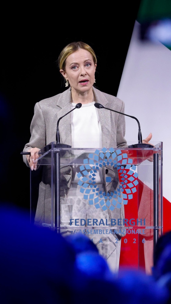 A Roma l'Assemblea Nazionale di Federalberghi. Meloni, il turismo racconta cosa significa essere italiani