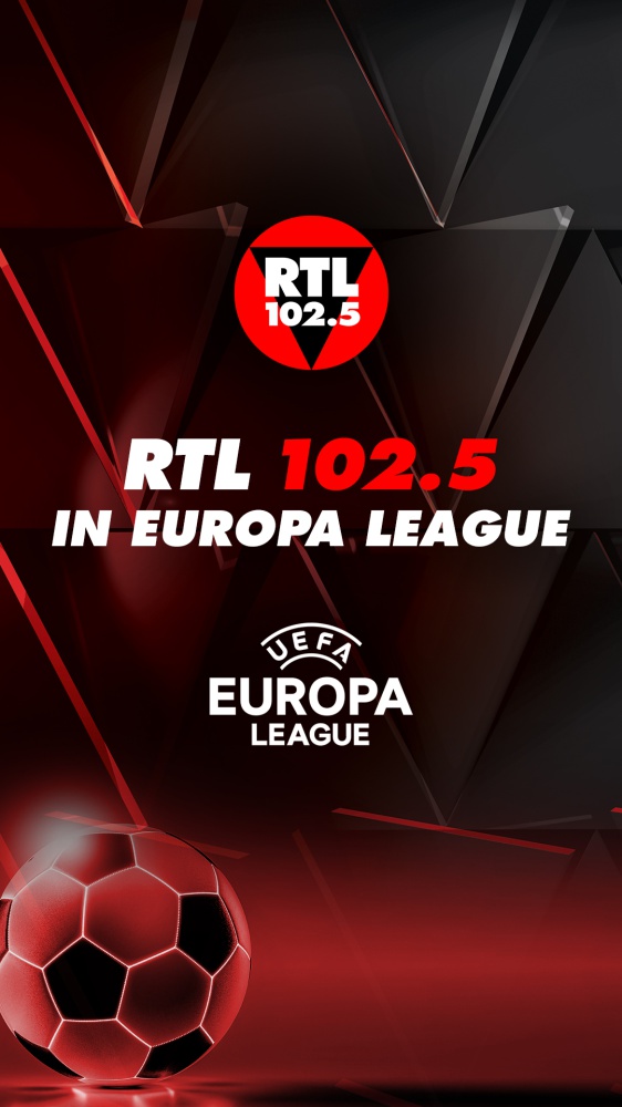 UEFA Europa League: RTL 102.5 acquisisce i diritti di radiocronaca integrale delle partite della As Roma