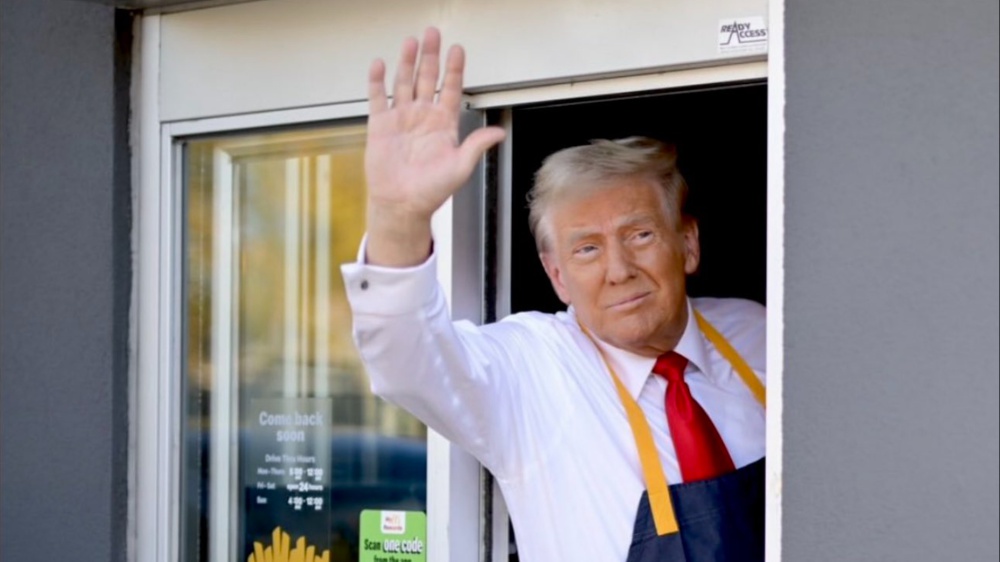 USA, Trump dipendente del McDonald’s per un giorno