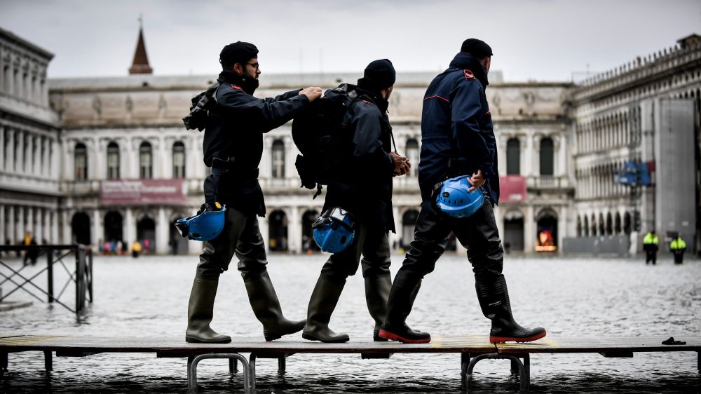 Venezia, peggiora marea, emessa previsione 150 cm