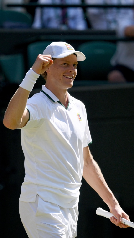 Wimbledon: Jannik Sinner torna in semifinale, Struff liquidato in 3 set