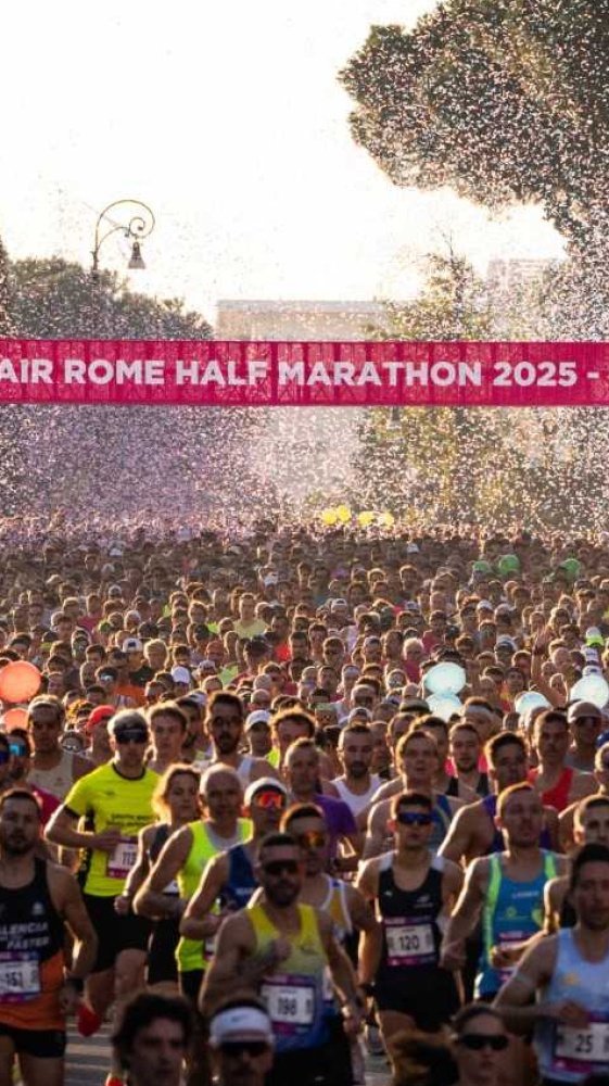 Wizz Air Rome Half Marathon 2025, un successo da 20mila partecipanti. Sul podio tutti atleti Kenioti